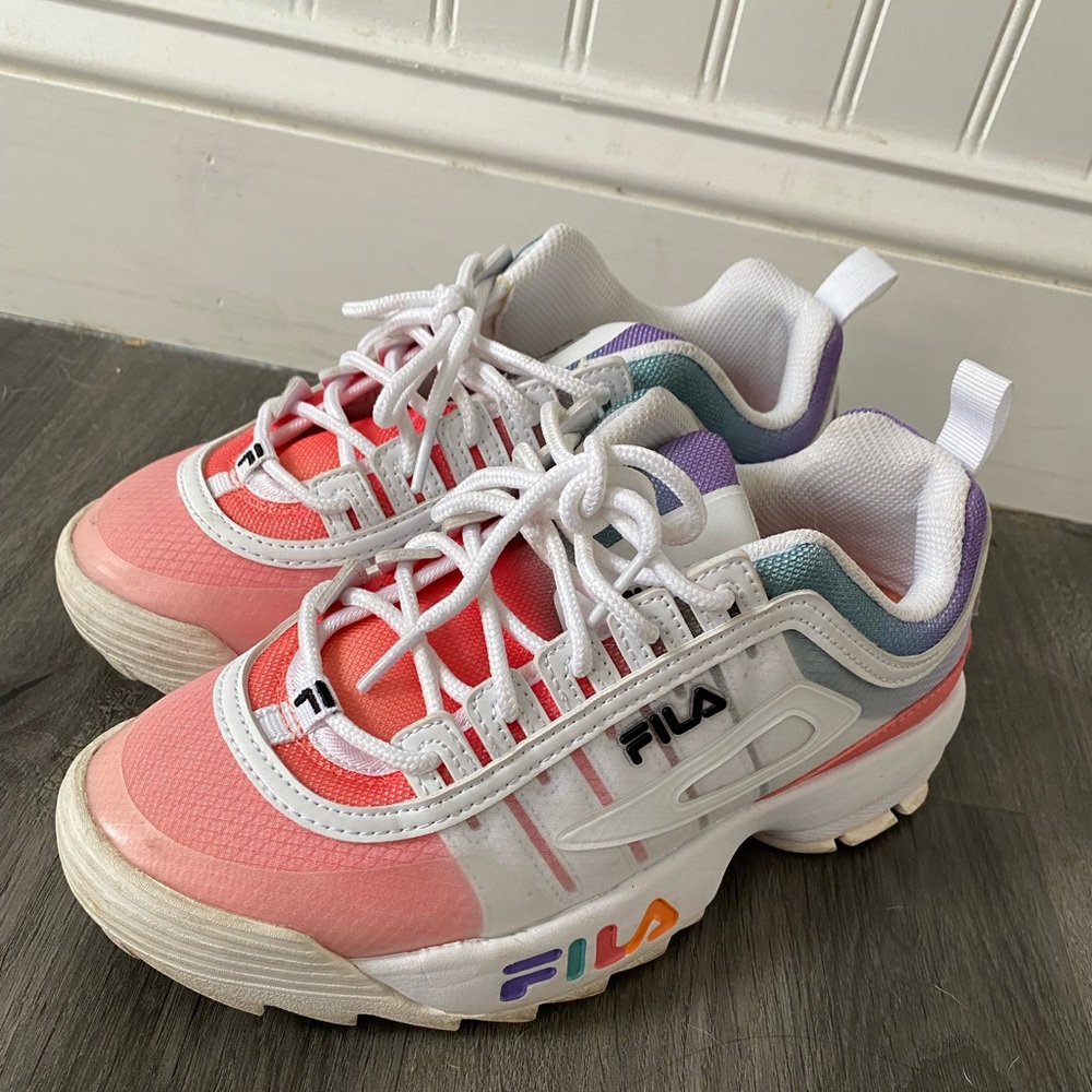 Colorful Fila sneakers